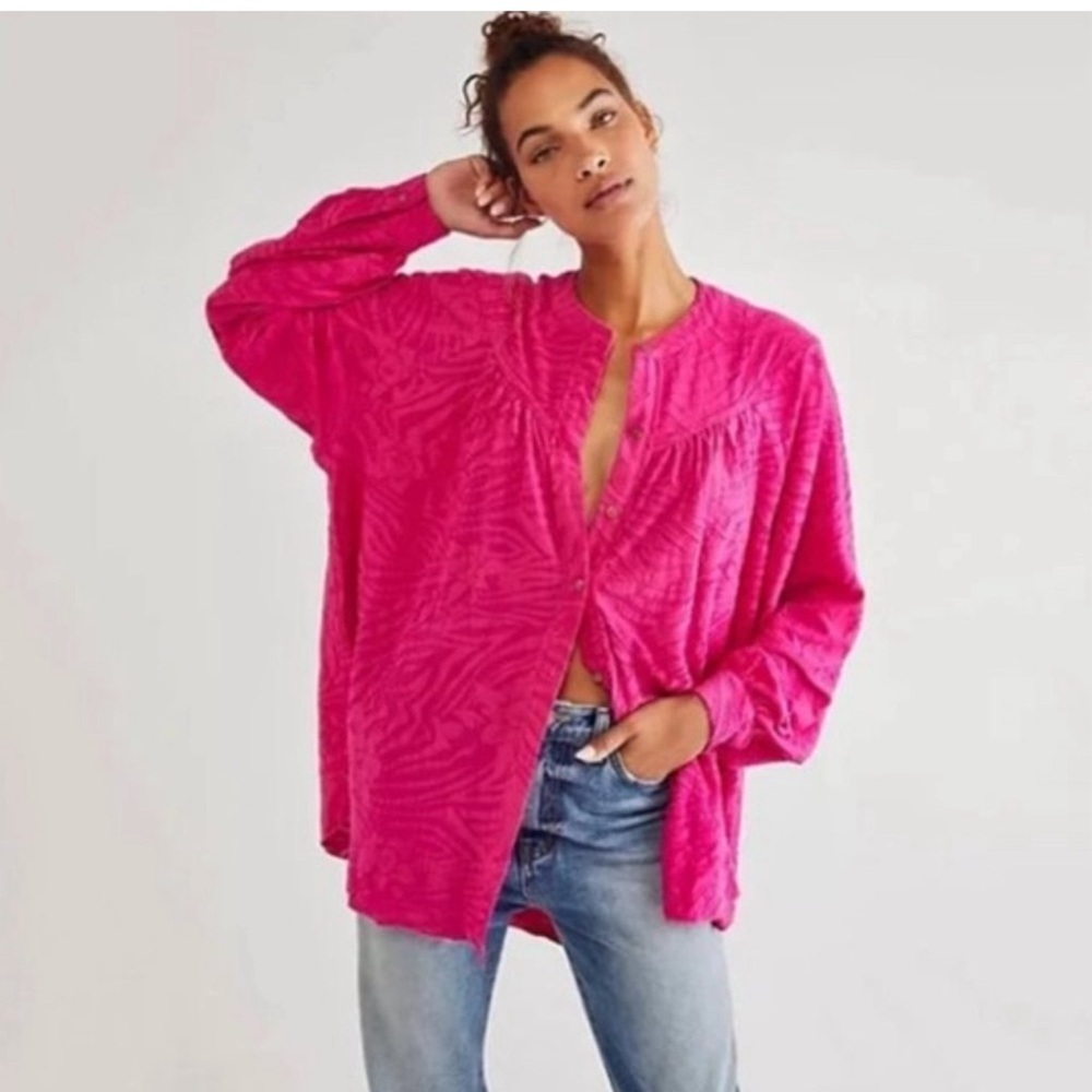 Free People Can't Stop Dreaming Button
Down Tunic - Medium (Runs Large)